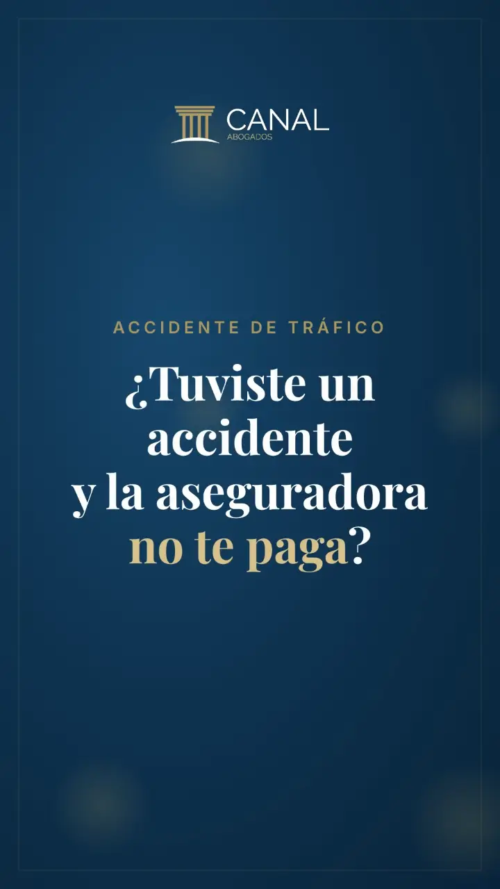 ¿Tuviste un accidente y la aseguradora no te paga?