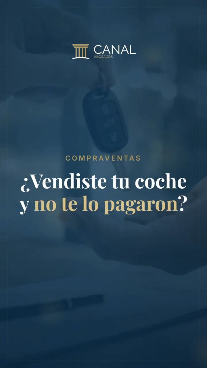 ¿Vendiste tu coche y no te lo pagaron?