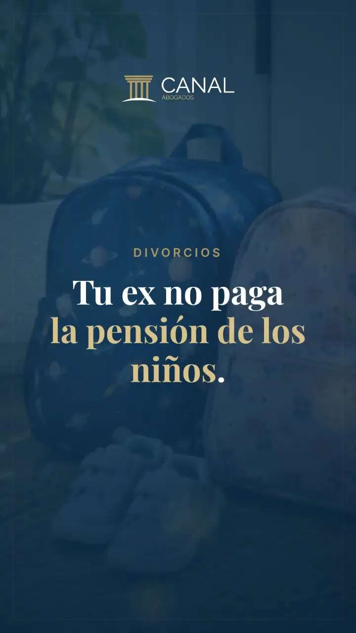 Tu ex no paga la pensión de los niños.