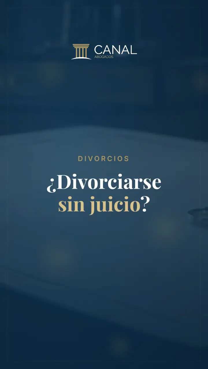 ¿Divorciarse sin juicio?