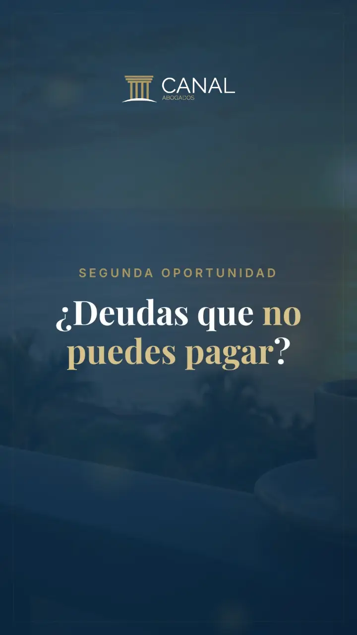 ¿Deudas que no puedes pagar?